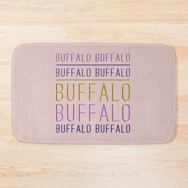 Item preview, Buffalo buffalo Buffalo buffalo buffalo buffalo Buffalo buffalo designed and sold by weavernap.