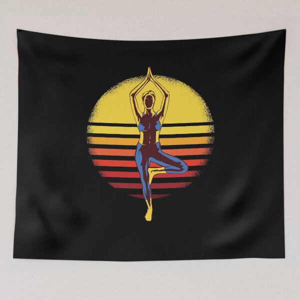 Item preview, Retro vintage yoga designed and sold by AaaleXX.
