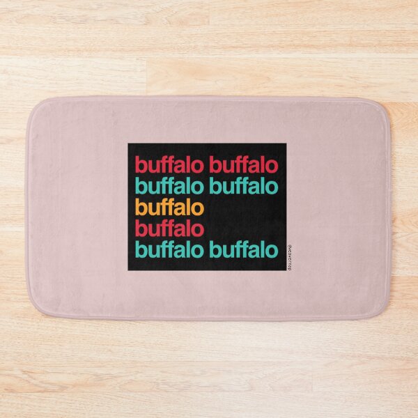 Item preview, Buffalo buffalo Buffalo buffalo buffalo buffalo Buffalo buffalo designed and sold by weavernap.
