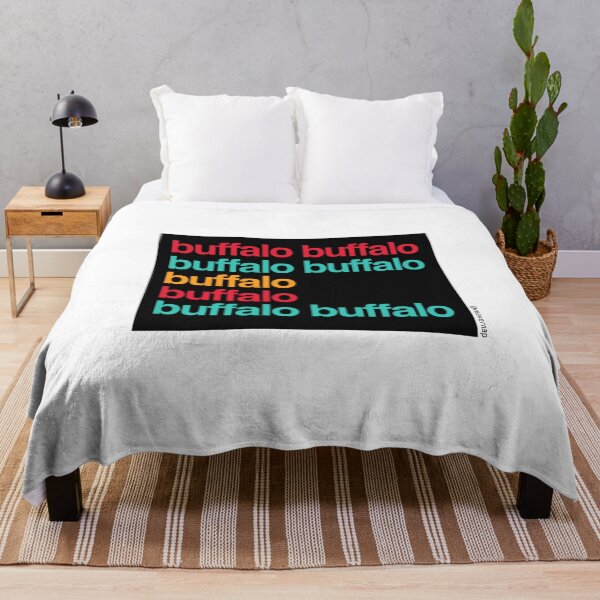 Item preview, Buffalo buffalo Buffalo buffalo buffalo buffalo Buffalo buffalo designed and sold by weavernap.