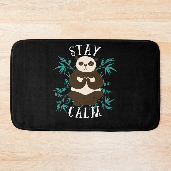 Item preview, STAY CALM panda bear meditation designed and sold by AaaleXX.