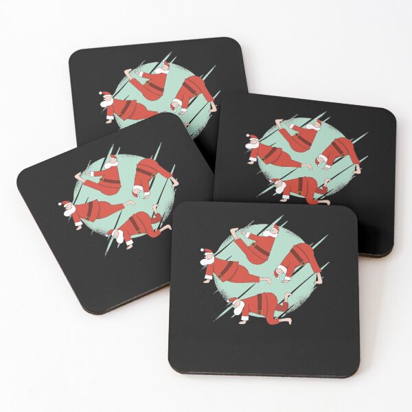 Item preview, Christmas Santa Claus Funny yoga exercises designed and sold by AaaleXX.
