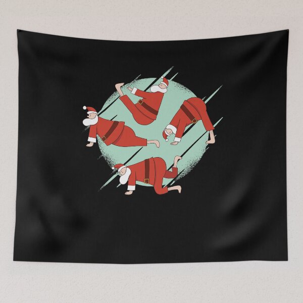 Item preview, Christmas Santa Claus Funny yoga exercises designed and sold by AaaleXX.