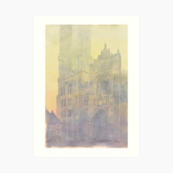 Rouen Cathedral, after Monet Art Print