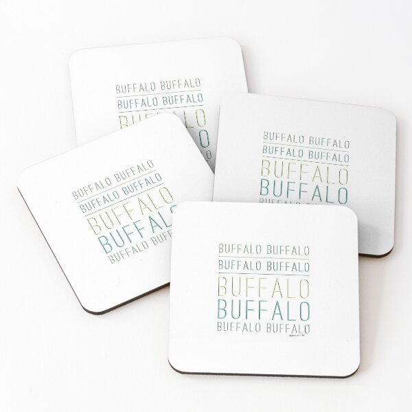 Item preview, Buffalo buffalo Buffalo buffalo buffalo buffalo Buffalo buffalo designed and sold by weavernap.