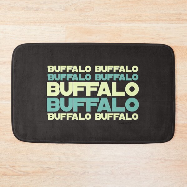 Item preview, Buffalo buffalo Buffalo buffalo buffalo buffalo Buffalo buffalo designed and sold by weavernap.