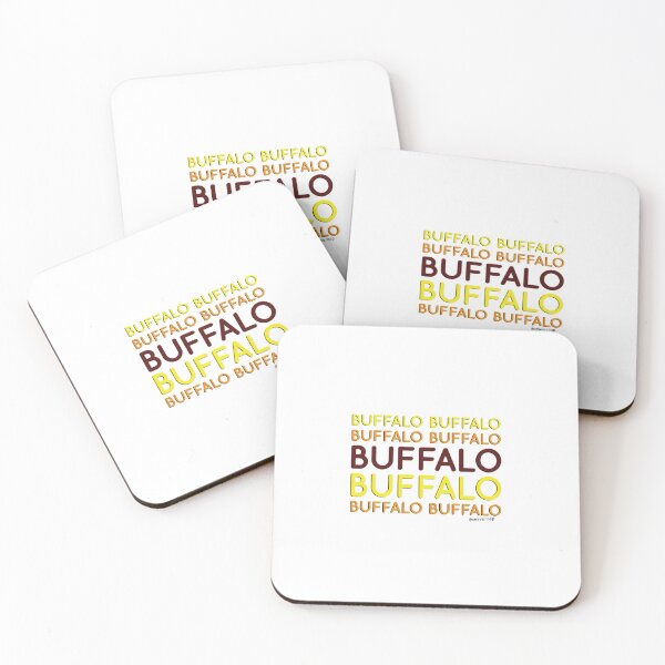 Item preview, Buffalo buffalo Buffalo buffalo buffalo buffalo Buffalo buffalo designed and sold by weavernap.