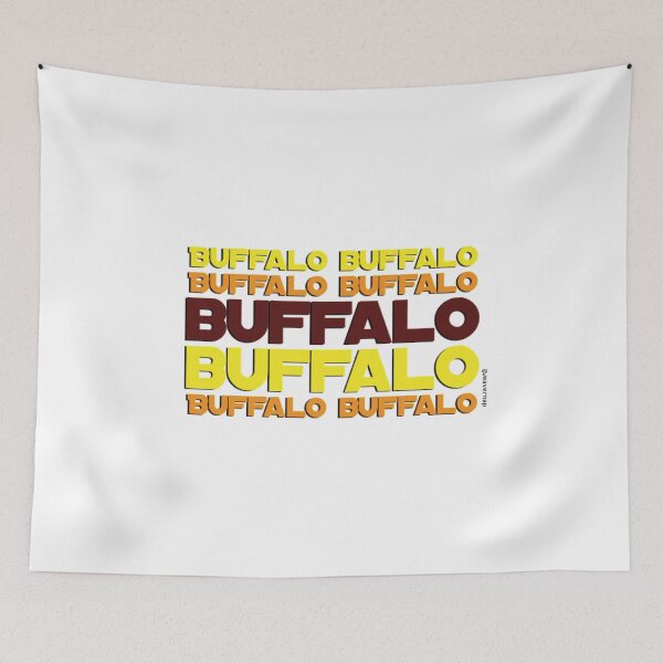 Item preview, Buffalo buffalo Buffalo buffalo buffalo buffalo Buffalo buffalo designed and sold by weavernap.