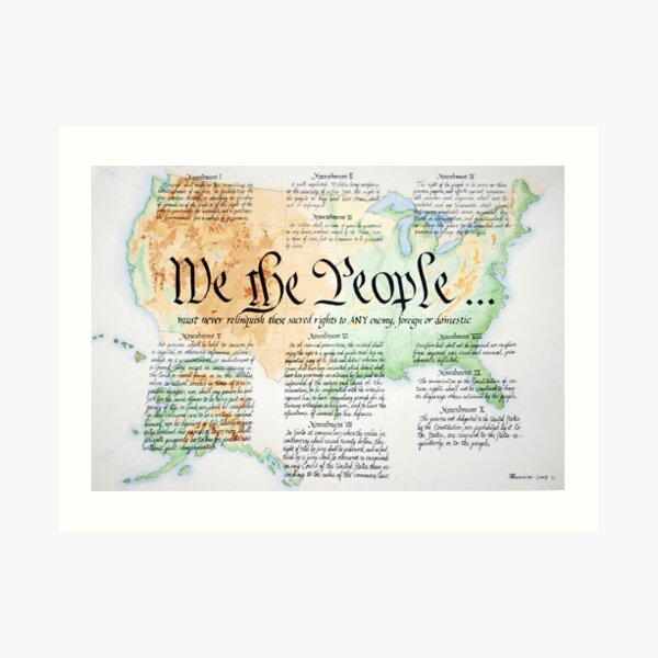 We the People Art Print