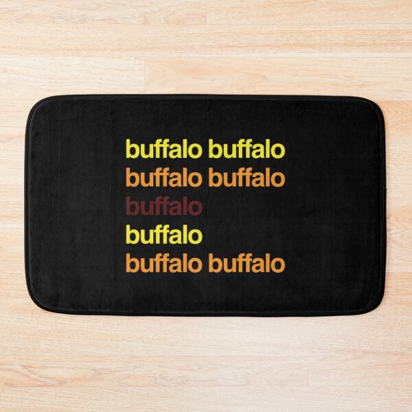 Item preview, Buffalo buffalo Buffalo buffalo buffalo buffalo Buffalo buffalo designed and sold by weavernap.