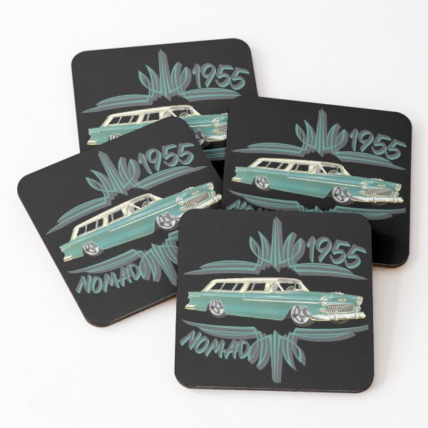 Item preview, 1955 Nomad Bel Air Station Wagon personalizado bajado, golpeado designed and sold by CharJens.