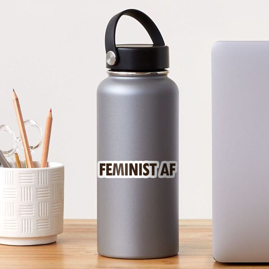FEMINIST AF Sticker
