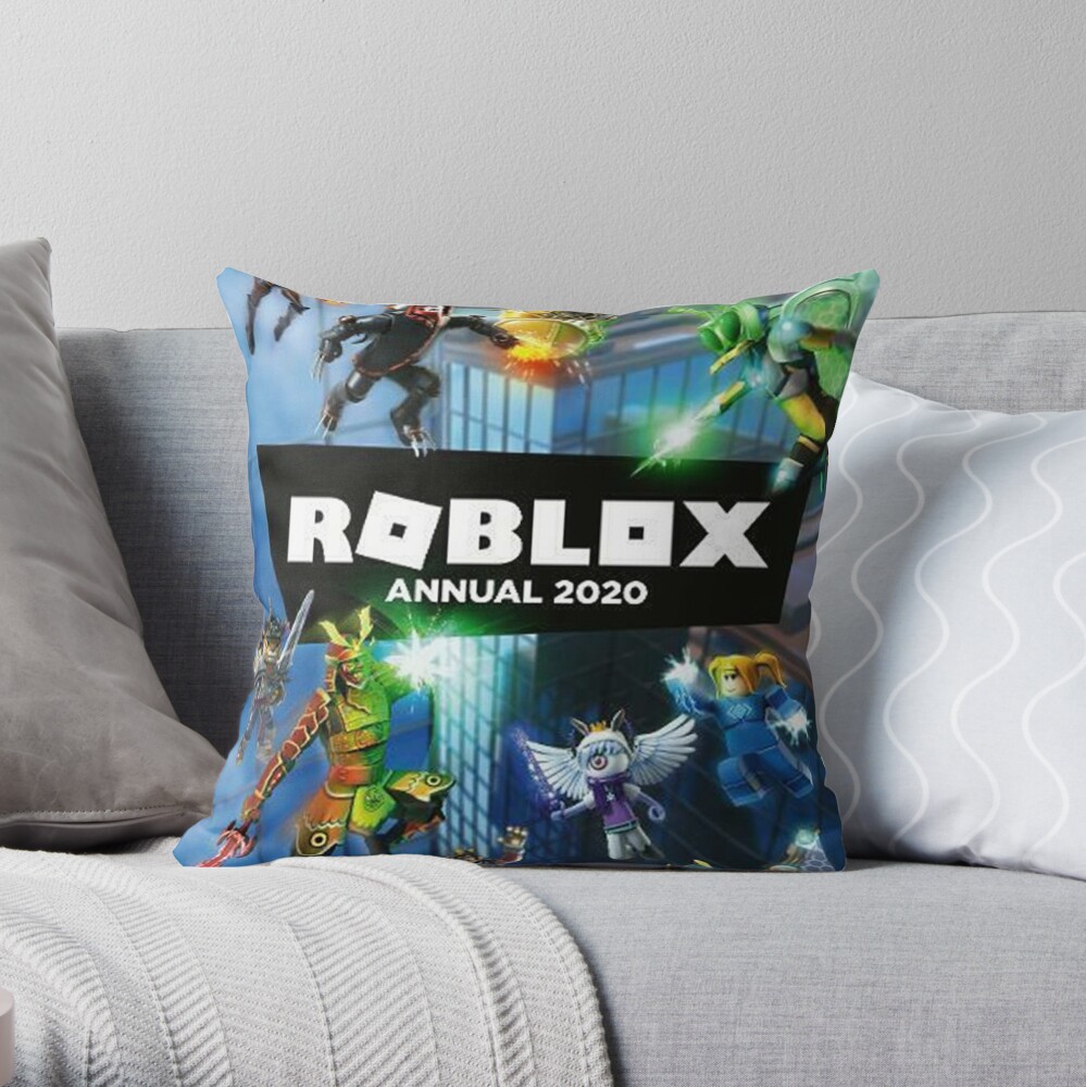 Roblox Anual Living 2020 Throw Pillow By Best5trading Redbubble - roblox sonic decals get unlimited robux and tickets