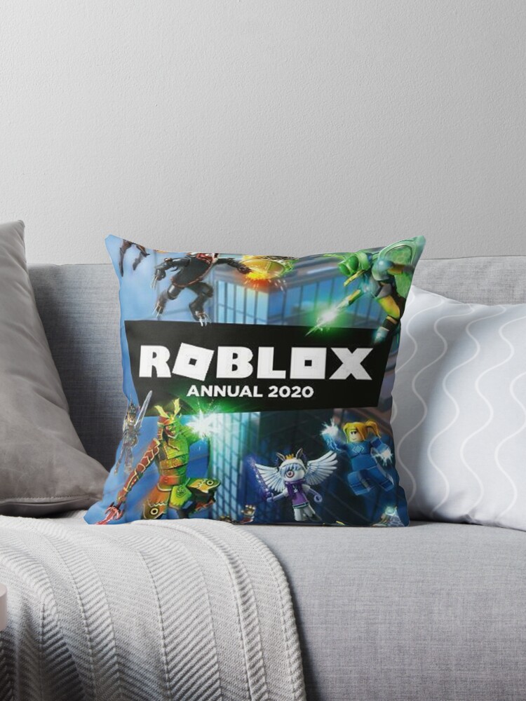 Roblox Anual Living 2020 Throw Pillow By Best5trading Redbubble - how to add water in roblox studio 2020