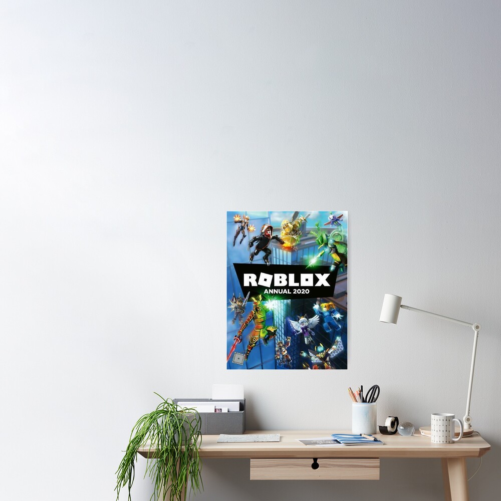 Roblox Anual Living 2020 Poster By Best5trading Redbubble - how to download roblox on a laptop 2020