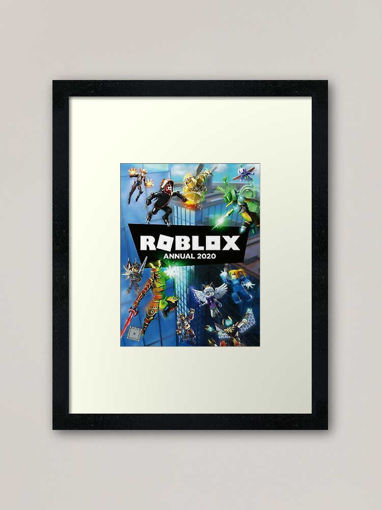 Roblox Anual Living 2020 Framed Art Print By Best5trading Redbubble - black wings to fly roblox