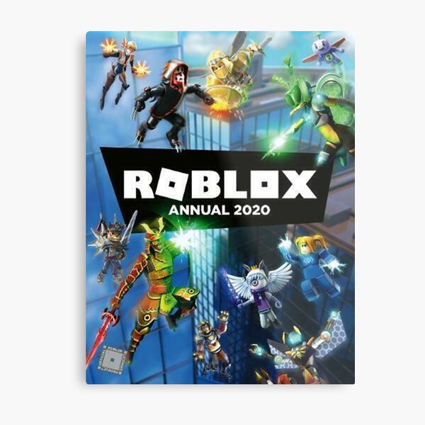 Roblox Anual Living 2020 Metal Print By Best5trading Redbubble - roblox logo 2020 blue