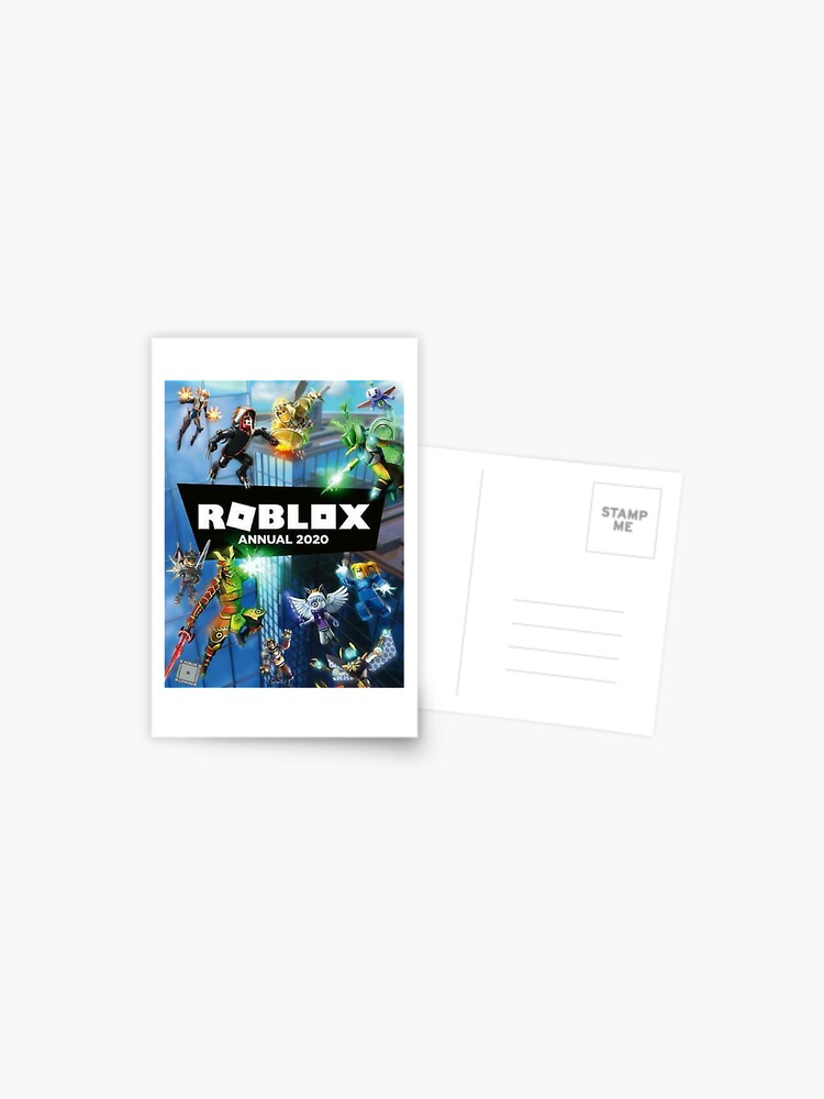 Roblox Anual Living 2020 Postcard By Best5trading Redbubble - roblox computer screen decal roblox free mask