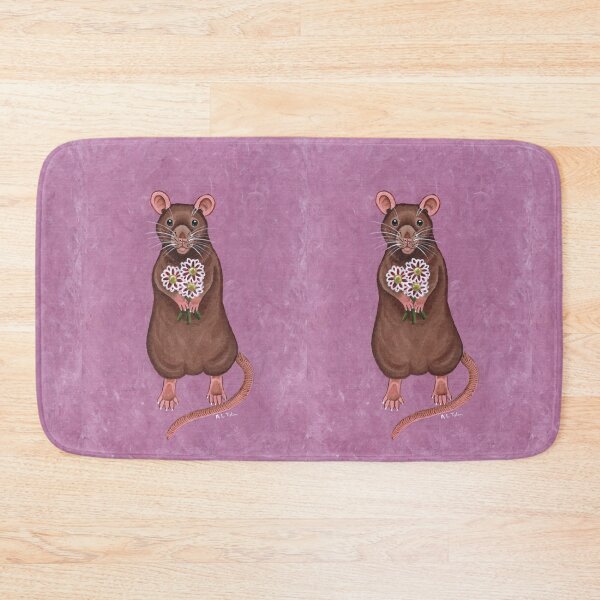 Item preview, Rat and Flowers designed and sold by WolfySilver.