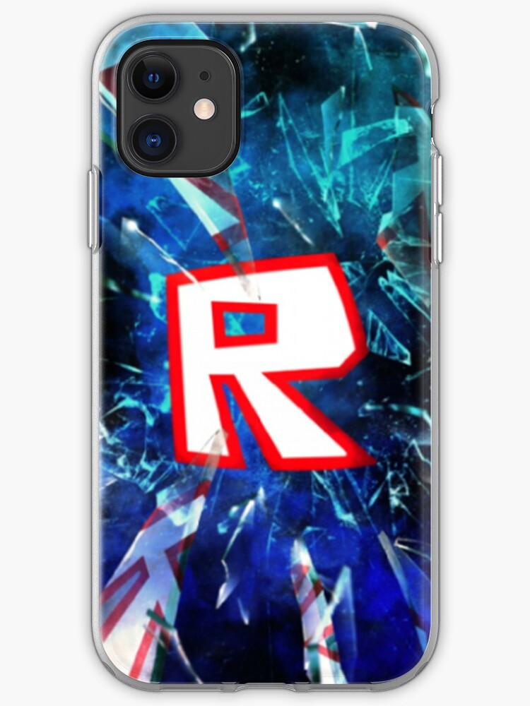 Roblox Logo Blue Iphone Case Cover By Best5trading Redbubble - roblox device cases redbubble