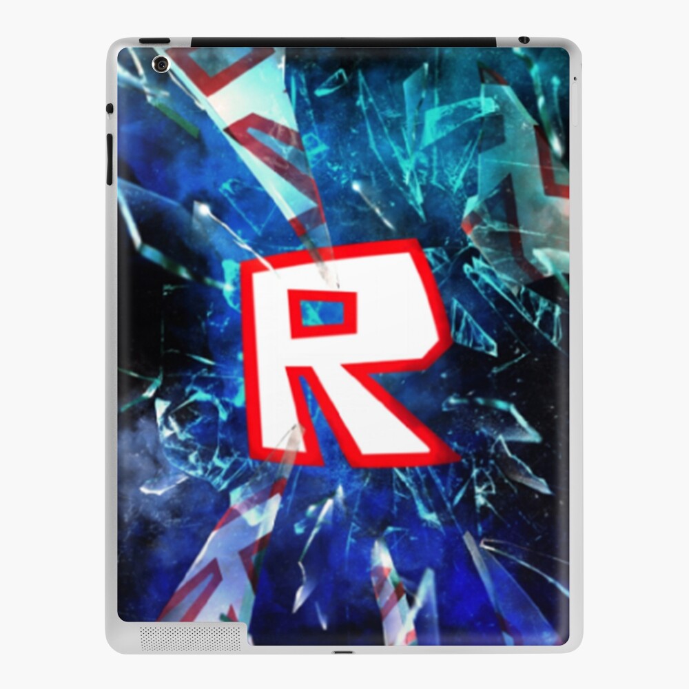 Roblox Logo Blue Ipad Case Skin By Best5trading Redbubble - how to make a decals on roblox 2019 ipad