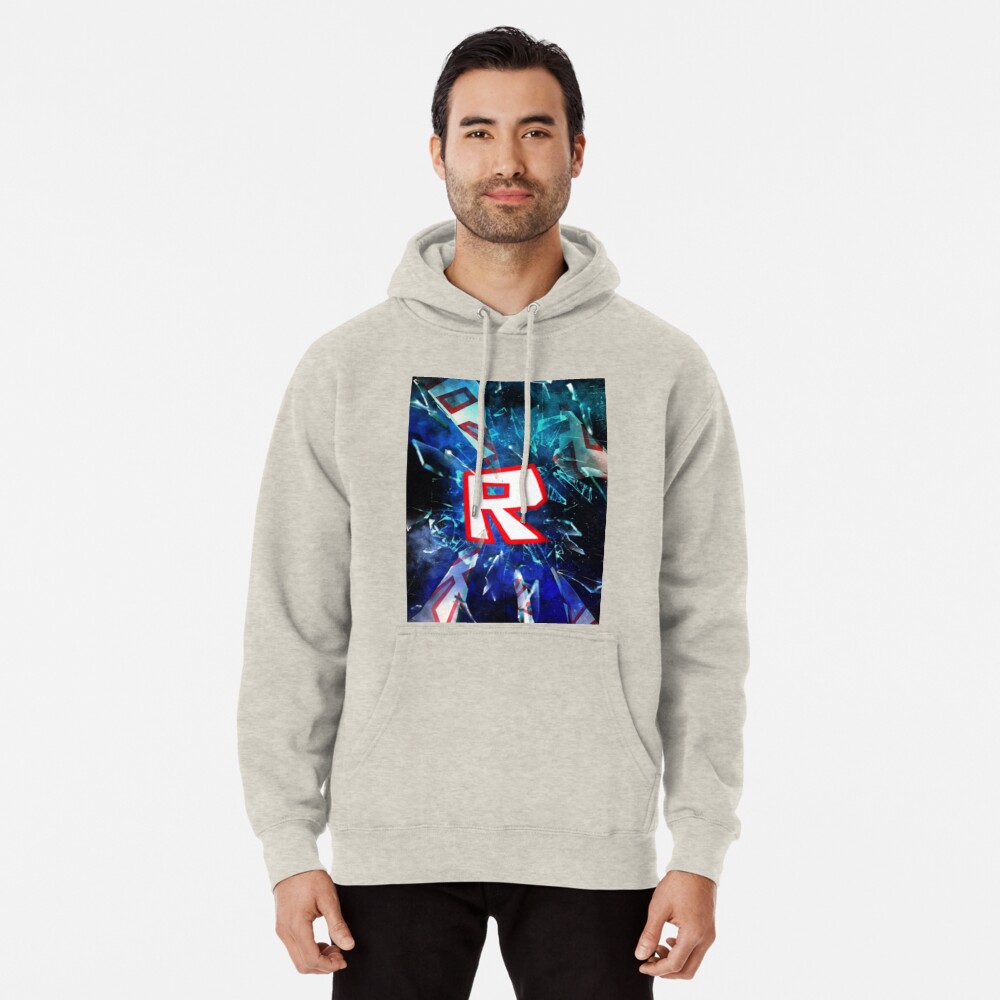 Roblox Logo Blue Pullover Hoodie By Best5trading Redbubble - roblox blue hoodie