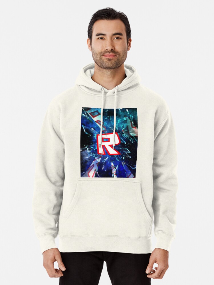 Roblox Logo Blue Pullover Hoodie By Best5trading Redbubble - dark blue galaxy hoodie roblox