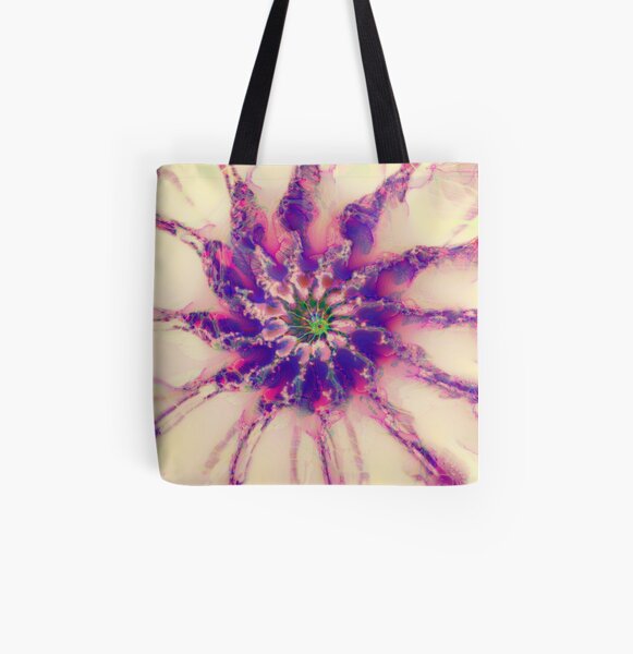 Fractalize abstraction All Over Print Tote Bag