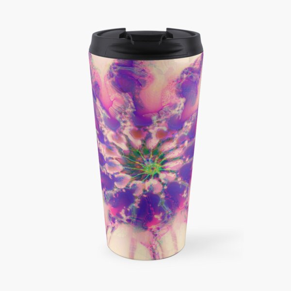 Fractalize abstraction Travel Mug