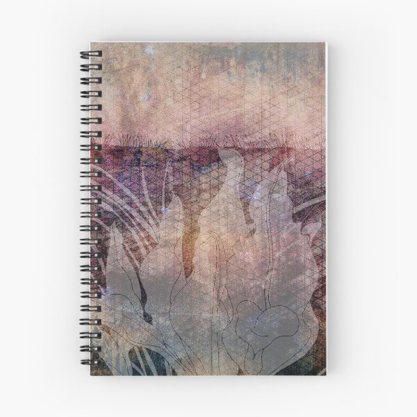 Item preview, Lilies with more distressed browns  designed and sold by WatersEdgeGal.