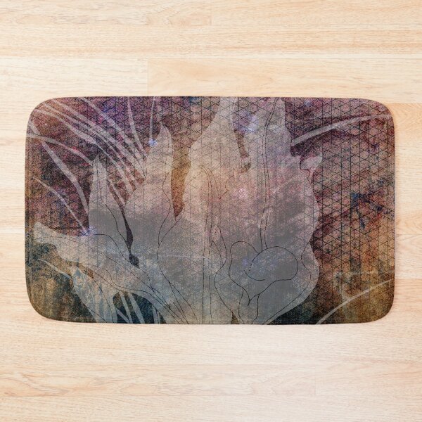 Item preview, Lilies with more distressed browns  designed and sold by WatersEdgeGal.