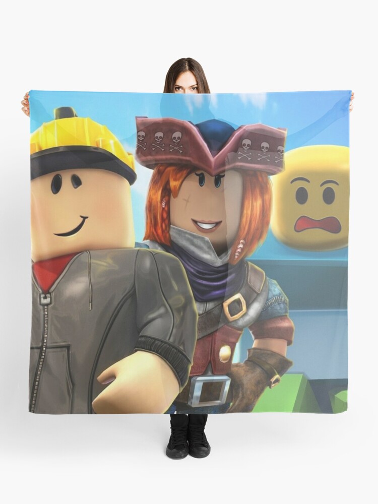 Roblox Happy Family Scarf By Best5trading Redbubble - inside the world of roblox games metal print by best5trading redbubble