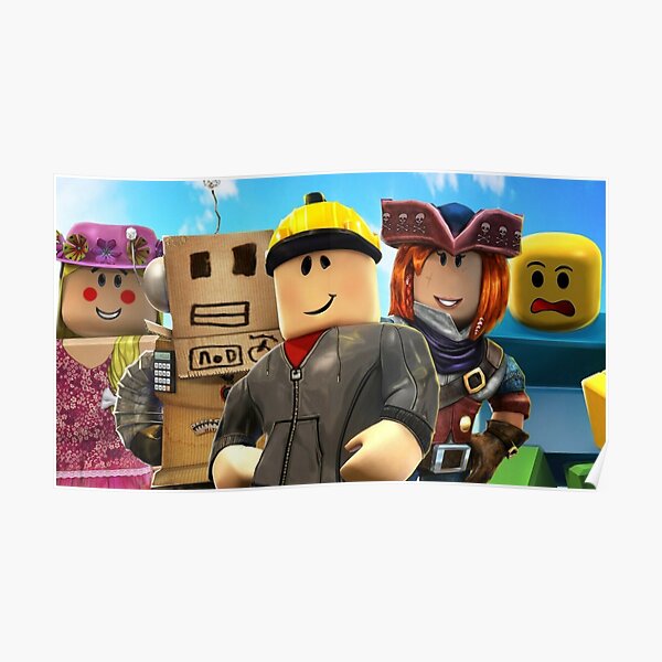 Roblox Posters Redbubble - roblox toys bestellen