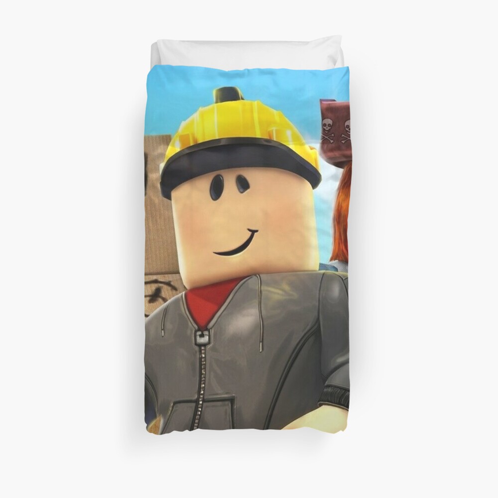 Roblox Happy Family Duvet Cover By Best5trading Redbubble - the world of roblox games city mini skirt by best5trading