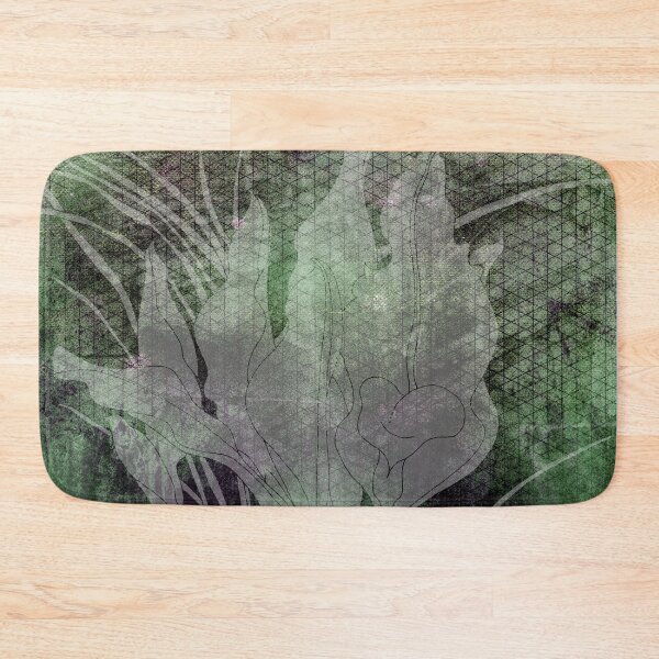 Item preview, Lilies with more distressed greens designed and sold by WatersEdgeGal.