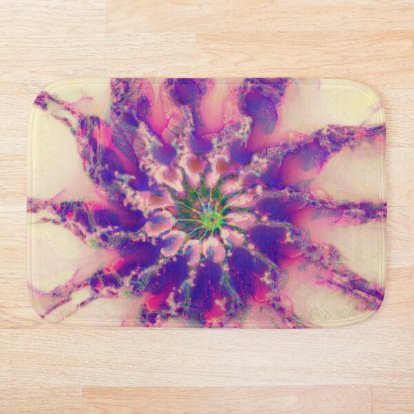 Fractalize abstraction Bath Mat