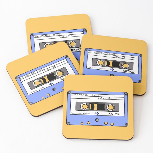 Item preview, 90’s cassette, wasted youth. designed and sold by KxtPicture.