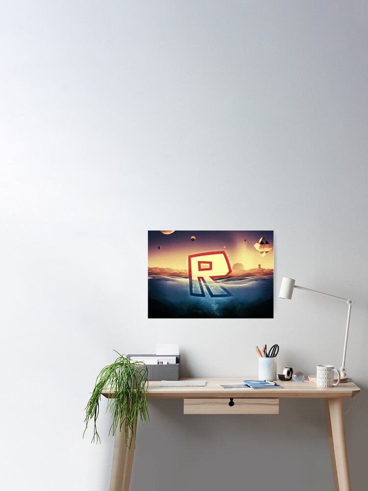 Roblox Log Gold Poster By Best5trading Redbubble - roblox log gold pullover hoodie by best5trading redbubble