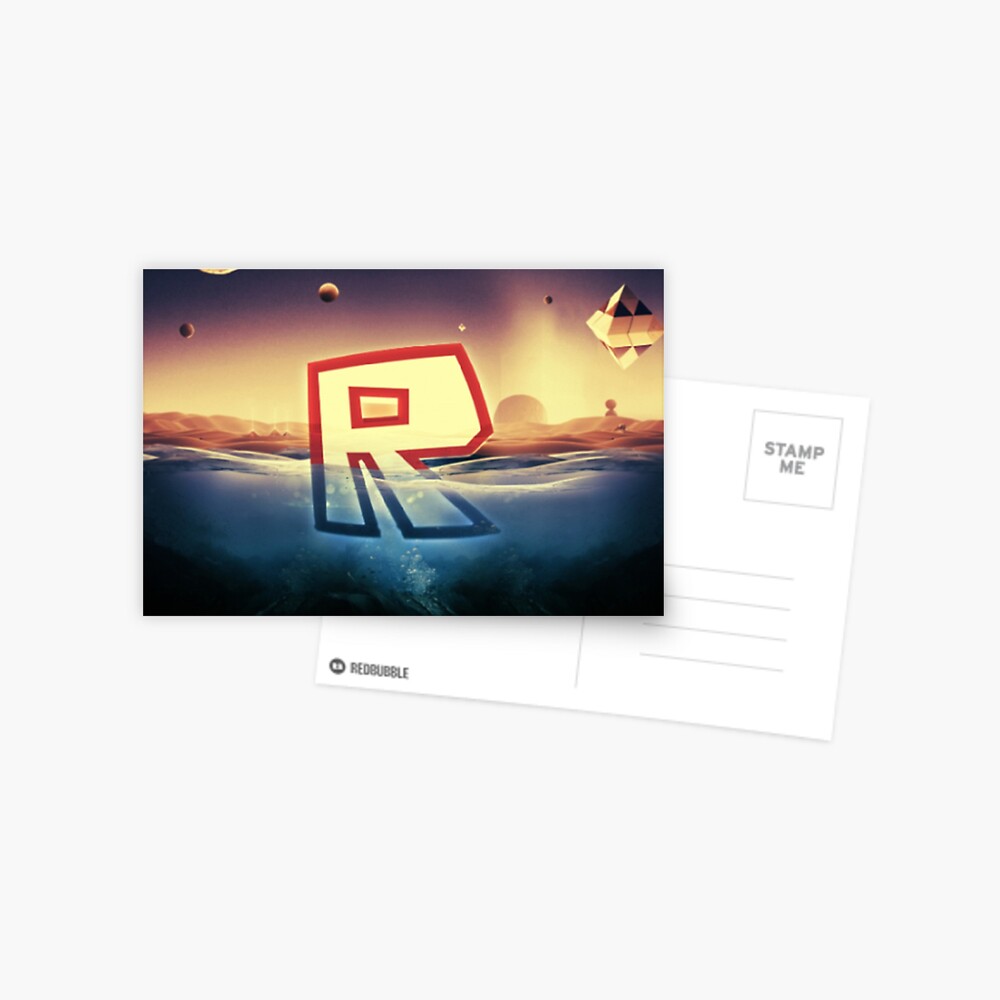 Roblox Log Gold Greeting Card By Best5trading Redbubble - roblox on smart tv