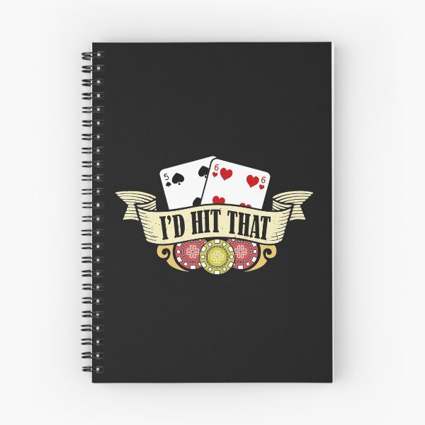 Item preview, I'd Hit That Blackjack Gambling Funny Quote  designed and sold by alenaz.