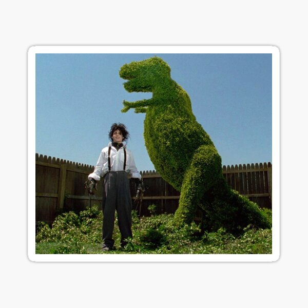 Artikel-Vorschau von Edward mit den Scherenhänden „T-Rex“, designt und verkauft von linessauro.