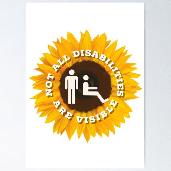 Item preview, Not all disabilities are visible  designed and sold by TheArtOrchard.