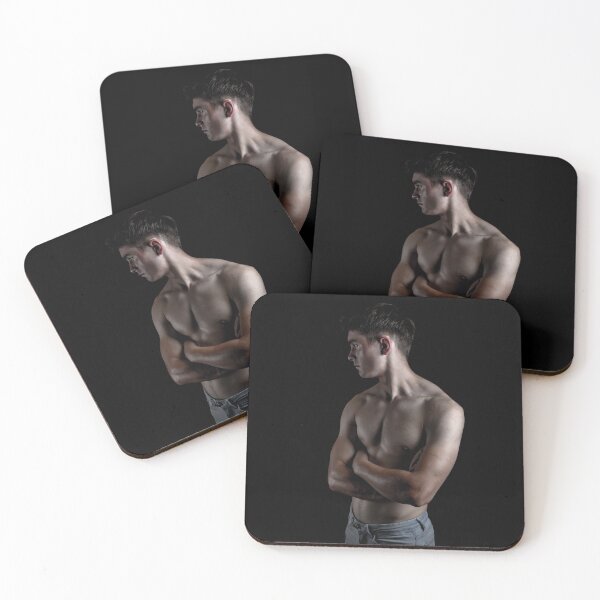 Item preview, Healthy man studio portrait designed and sold by Ben Gingell.