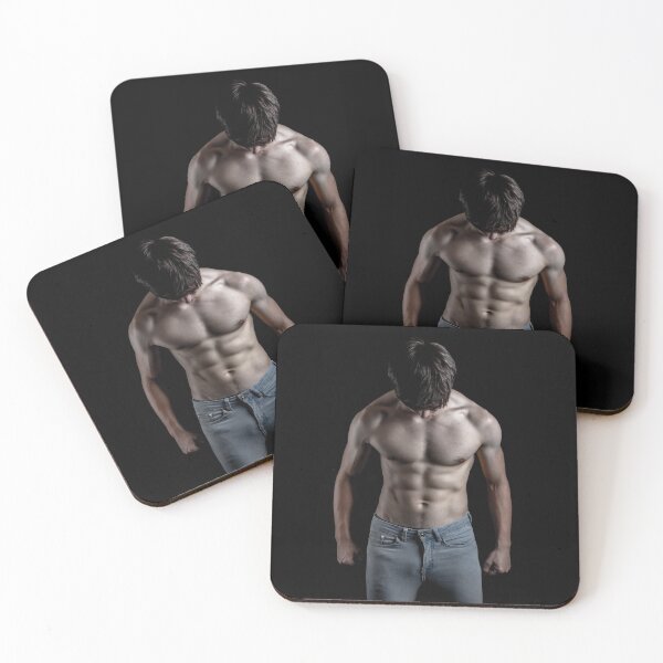 Item preview, Healthy man studio portrait designed and sold by Ben Gingell.