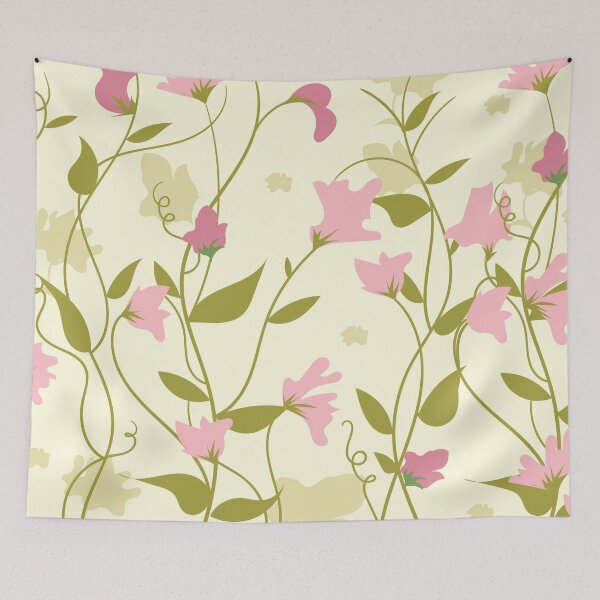 Item preview, Sweet pea flowers designed and sold by Beautiful Art Designs.