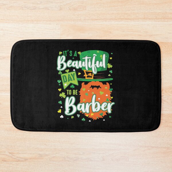 Item preview, St Patricks A Beautiful Day To Be Barber Leprechaun designed and sold by BallonFlyToSky.