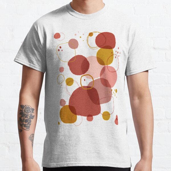Spots and Circles. Abstract art. Digital Art Classic T-Shirt