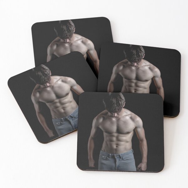 Item preview, Healthy man studio portrait designed and sold by Ben Gingell.
