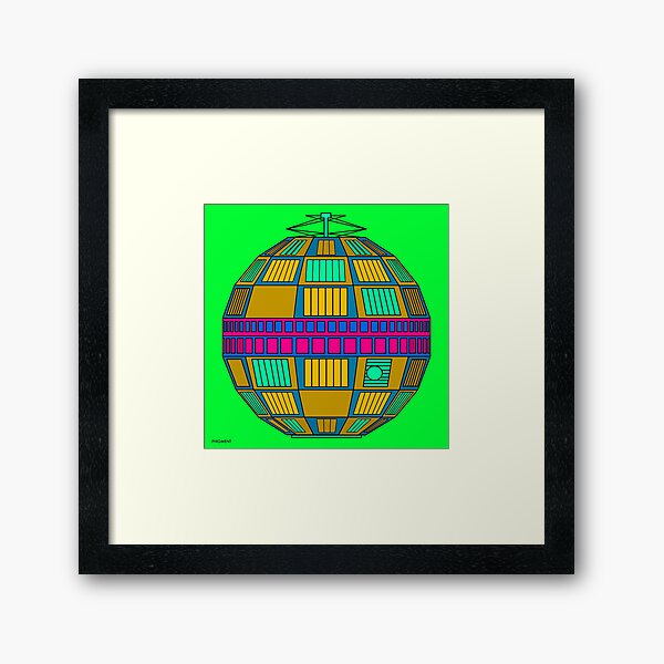 TELSTAR SATELLITE 1.8 Framed Art Print