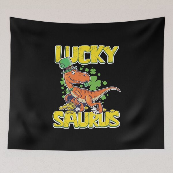 Item preview, Dinosaur St Patrick Lucky Saurus Dinosaurs Velociraptor designed and sold by WanitaDesign.